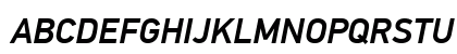 PF DinText Pro Medium Italic Uppercase Preview