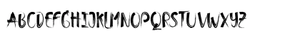 Bimber Brush Regular Uppercase Preview