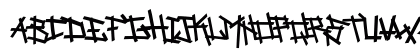 Sword Shit DEMO Regular Uppercase Preview