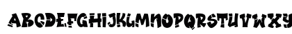 Boom Boom Regular Uppercase Preview