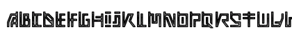 Adine grunge Uppercase Preview