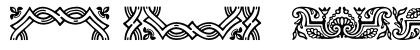 Baroque Borders PT Version A Uppercase Preview
