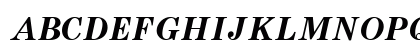 SchoolBookC Bold Italic Uppercase Preview