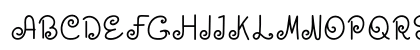 HOLY MOLLYN Regular Uppercase Preview
