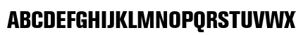 Akzidenz-Grotesk BQ Extra Bold Condensed Alt Uppercase Preview