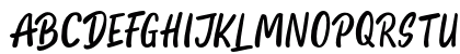 Hello Teman Regular Uppercase Preview