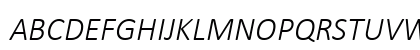 Calibri Light Italic Italic Preview