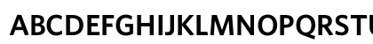 Whitney Semibold Uppercase Preview