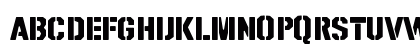 SGT Jhon O Regular Uppercase Preview