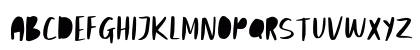 Bondie Regular Uppercase Preview