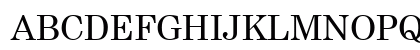 Nimrod MT Regular Uppercase Preview