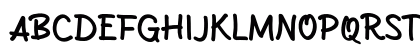 Sanger Show Regular Uppercase Preview