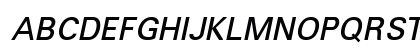 UnvTr Italic Preview