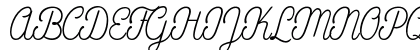 Fabulous Signature Regular Uppercase Preview
