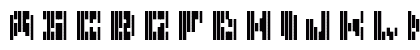 00ne Not so atroce pixels redrawn Regular Uppercase Preview