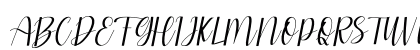 Catrine Regular Uppercase Preview