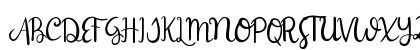 Ballerine Script Regular Uppercase Preview