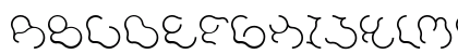Paresser ExtraLight Uppercase Preview