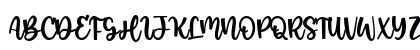 Santa Robin Regular Uppercase Preview