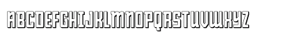Young Patriot 3D Regular Uppercase Preview