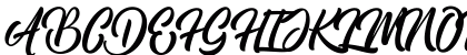 Mishaland Regular Uppercase Preview
