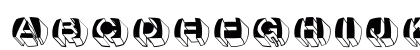 LetterBuildingsRoundContrast Regular Preview