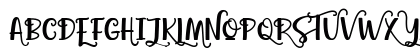 AgathaCaroline2 Regular Uppercase Preview