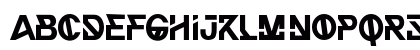THUNDERBLACK DEMO Regular Uppercase Preview