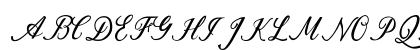 Delfis Regular Uppercase Preview