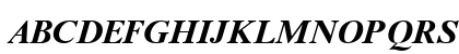 Tms Bold Italic Uppercase Preview
