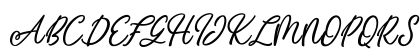 Mandymores Regular Uppercase Preview