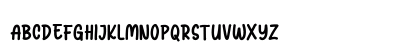 Cuty Tubby Regular Uppercase Preview