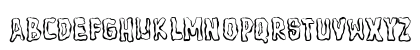 The Flesh Regular Uppercase Preview