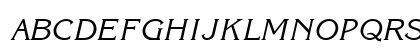 Korinna Normal-Italic Preview