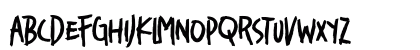 Gruesome Regular Uppercase Preview
