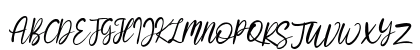 bohemian Regular Uppercase Preview
