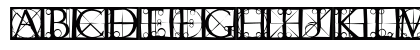 CapsRandomishBricks Regular Preview