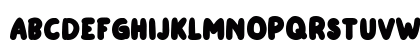 Babelgam Regular Uppercase Preview