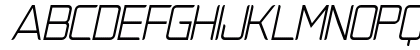 Natalisa Light Italic Demo Light Italic Uppercase Preview