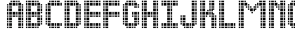 NEW LED DISPLAY ST Regular Uppercase Preview