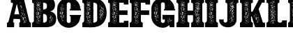 Bonaro Stamp Demo Stamp Uppercase Preview