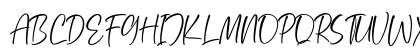 Yesillow Regular Uppercase Preview