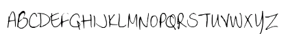 Elisha Hand Uppercase Preview