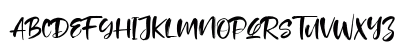 Tuckers Regular Uppercase Preview