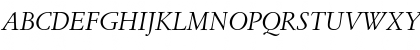 Florentine Garamond SSi Italic Font