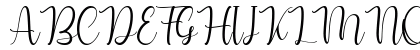 Manthine Personal Use Only Regular Uppercase Preview