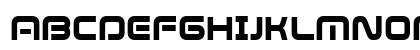 Evolver Regular Uppercase Preview