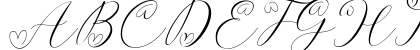 Latia Regular Uppercase Preview