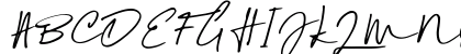 Sophia Bella DEMO Signature Uppercase Preview