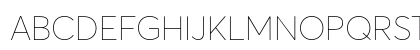 Averta Extrathin Uppercase Preview